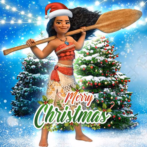 Moana Christmas Sweater Dress Up